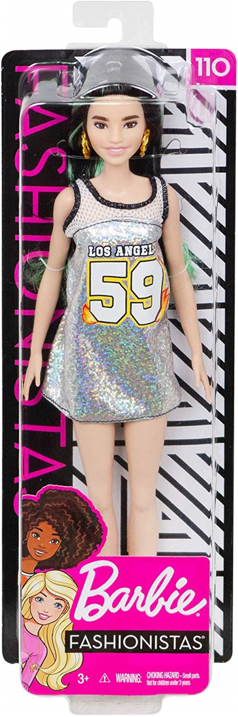 Manken Bebekler, Barbie, Barbie Fashionistas Büyüleyici Parti Bebekleri FBR37