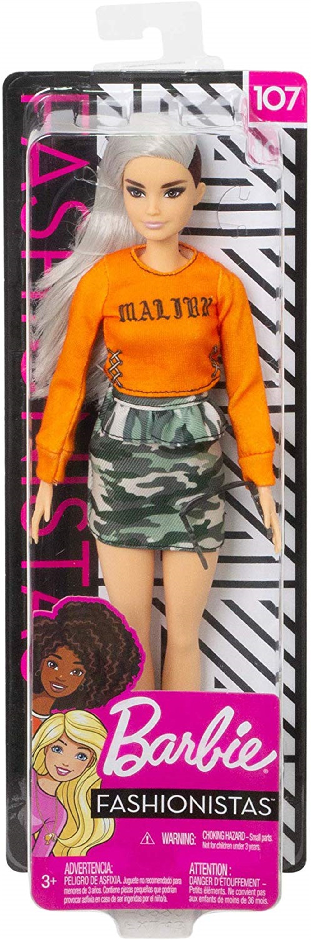 Manken Bebekler, Barbie, Barbie Fashionistas Büyüleyici Parti Bebekleri FBR37
