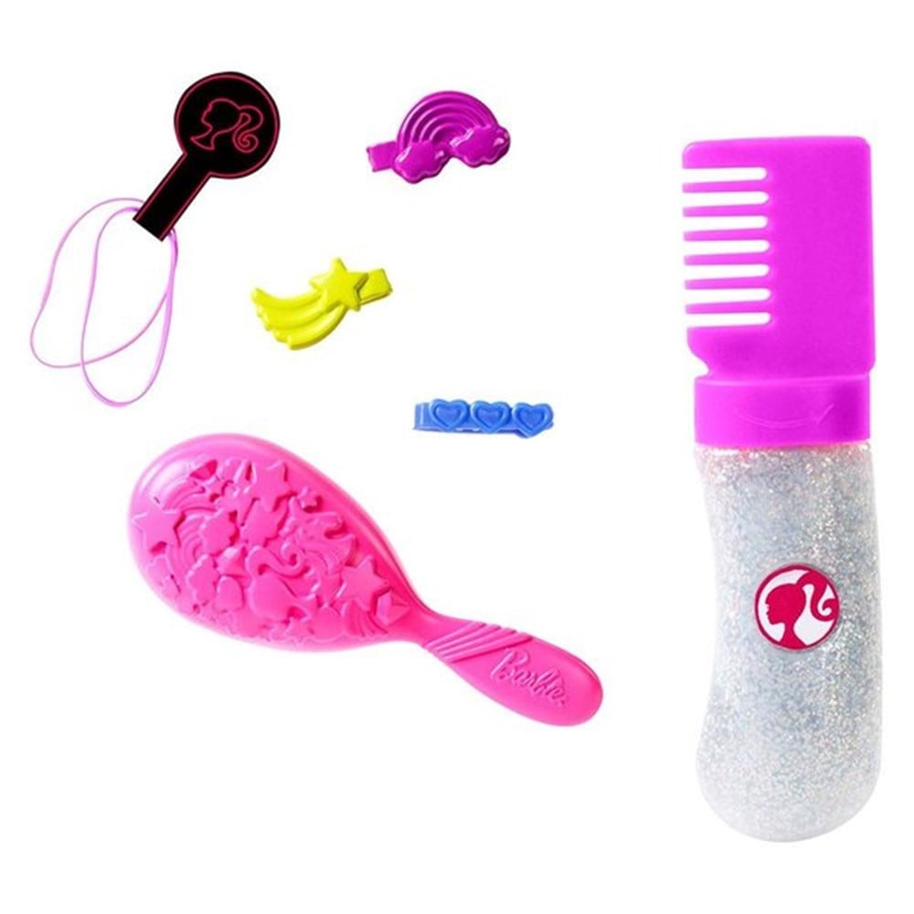 Manken Bebekler, Barbie, Barbie Gökkuşağı Renkli Saçlar Bebeği FXN96