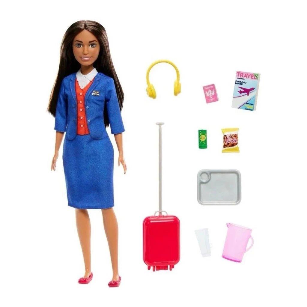Manken Bebekler, Mattel, Barbie Hostes Bebek Ve Aksesuarları HYT60
