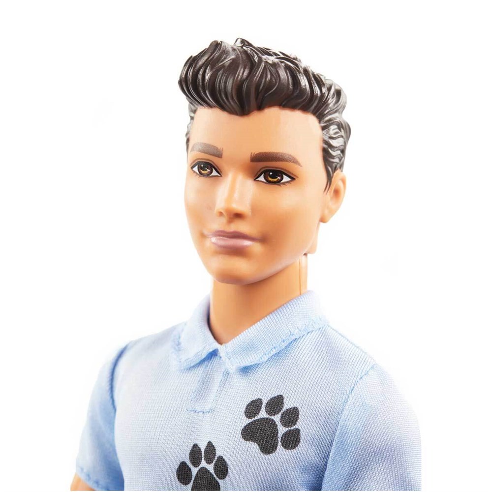 Manken Bebekler, Barbie, Barbie Ken ve Meslekleri Oyun Setleri GJM32 GJM34 Köpek Eğitmeni