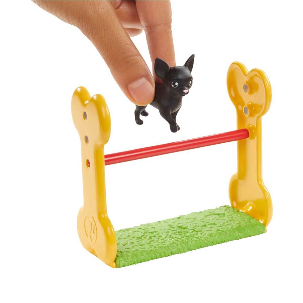 Manken Bebekler, Barbie, Barbie Ken ve Meslekleri Oyun Setleri GJM32 GJM34 Köpek Eğitmeni