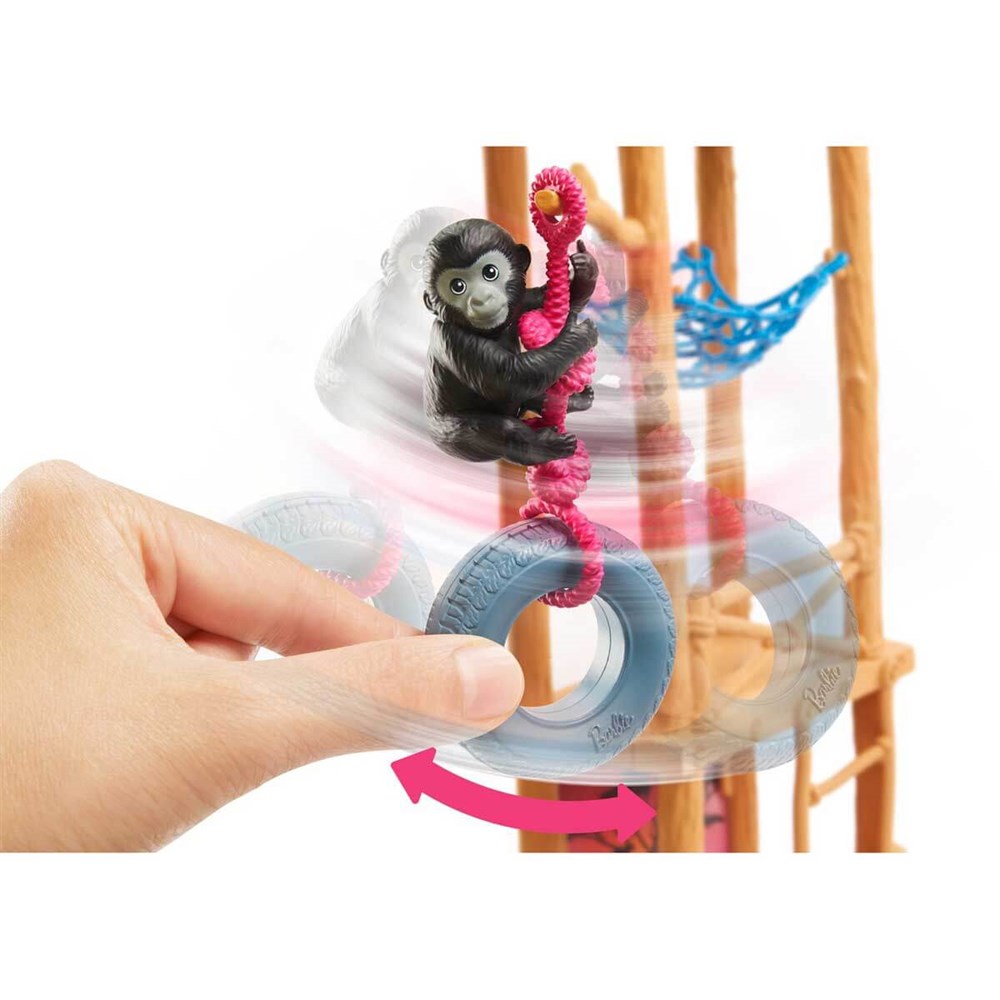 Manken Bebekler, Barbie, Barbie Ken ve Meslekleri Oyun Setleri GJM32 GJM33 Vahşi Doğa Veterineri