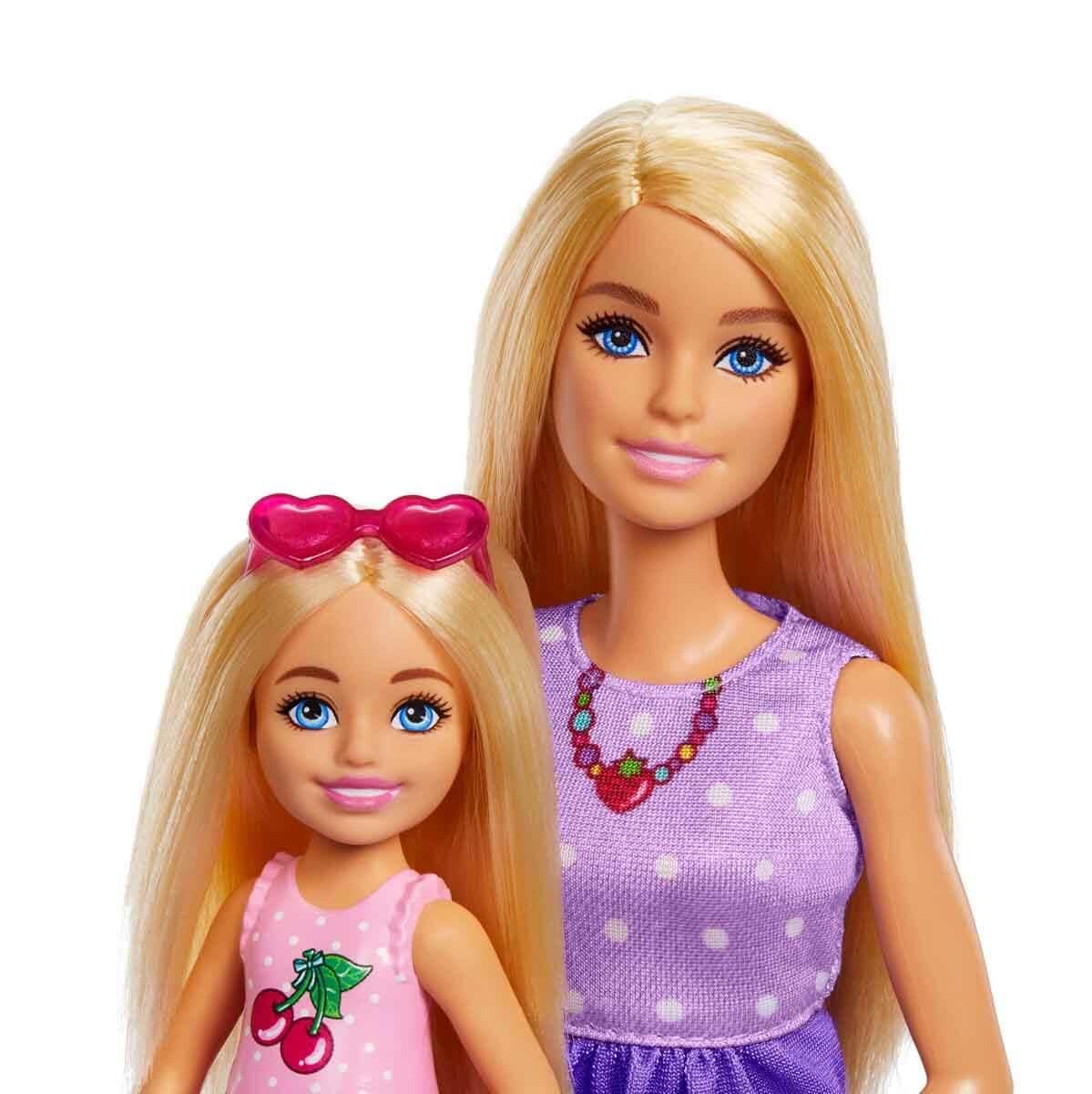 Manken Bebekler, Mattel, Barbie Malibu ve Chelsea Piknik Oyun Seti JBF43