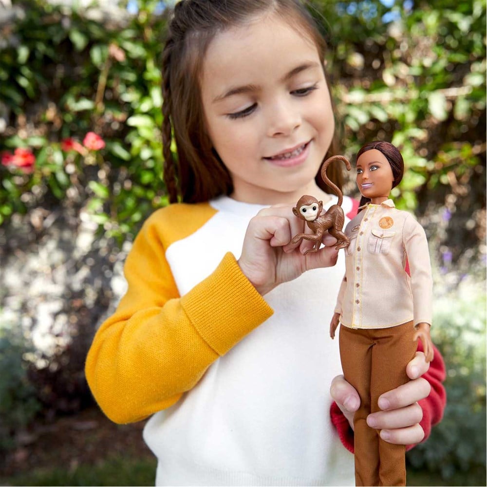 Manken Bebekler, Barbie, Barbie National Geographic Bebekleri GDM44 GDM48 Doğa Dostu