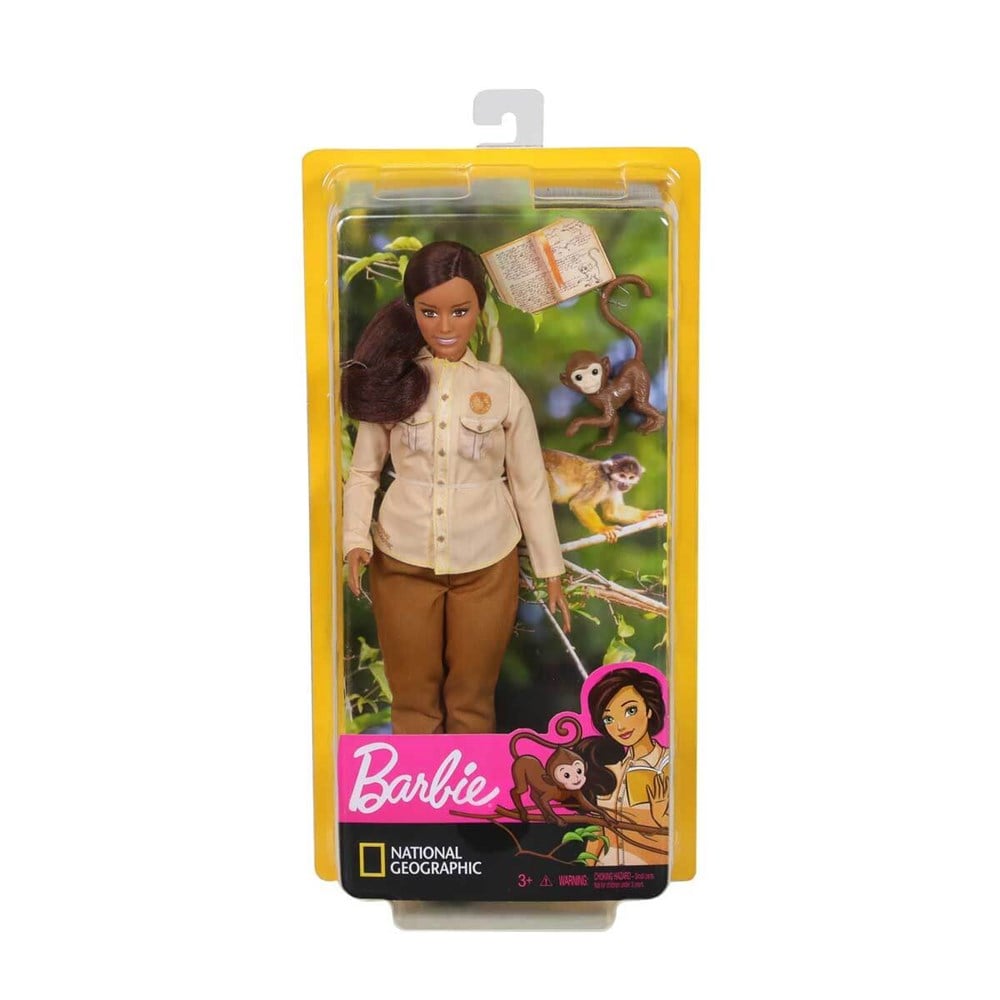 Manken Bebekler, Barbie, Barbie National Geographic Bebekleri GDM44 GDM48 Doğa Dostu