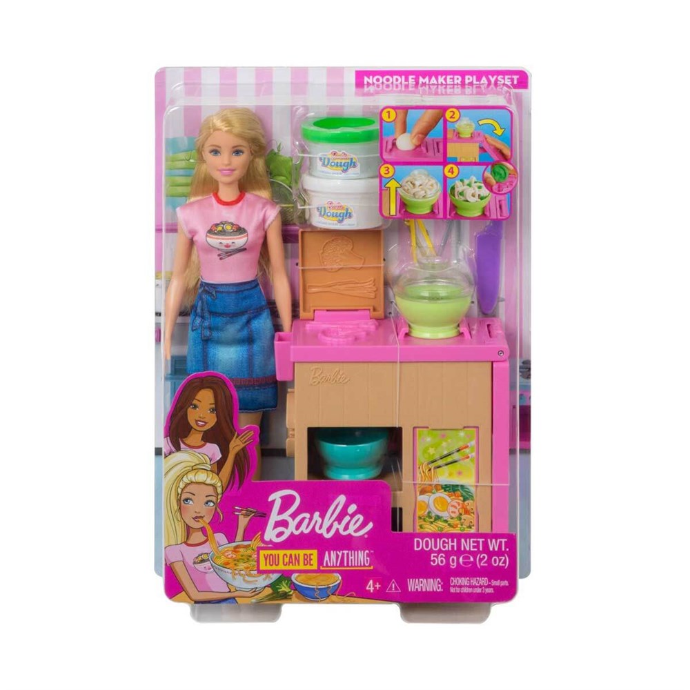 Manken Bebekler, Barbie, Barbie Noodle Yapıyor Oyun Seti GHK43