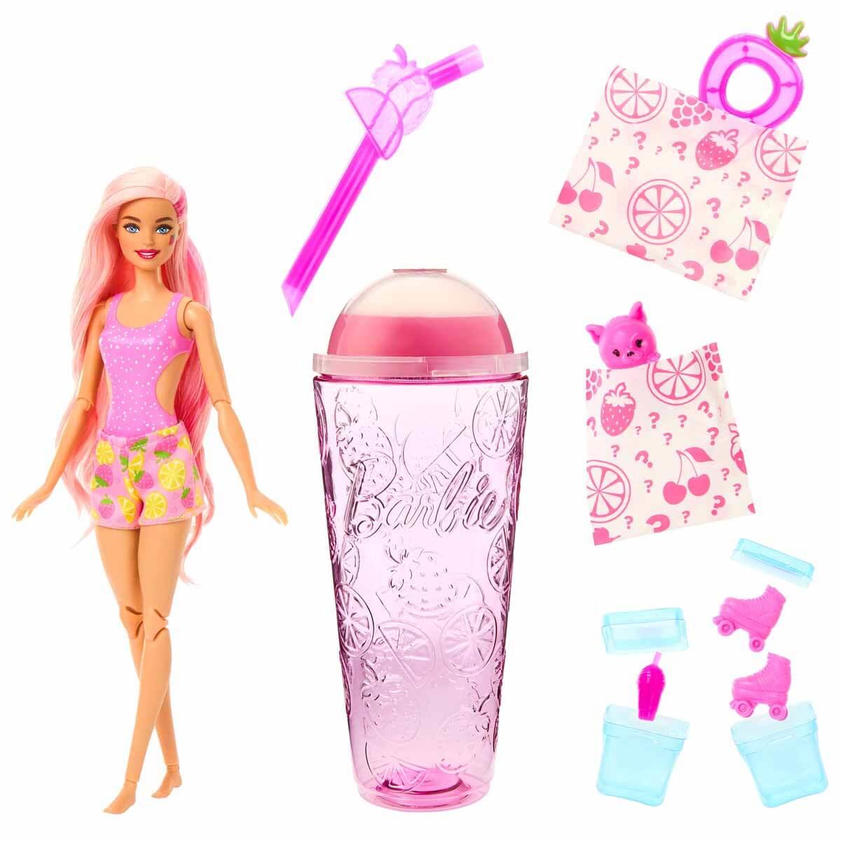 Manken Bebekler, Barbie, Barbie Pop Reveal Meyve Serisi HNW40 HNW41 Strawberry Lemonade