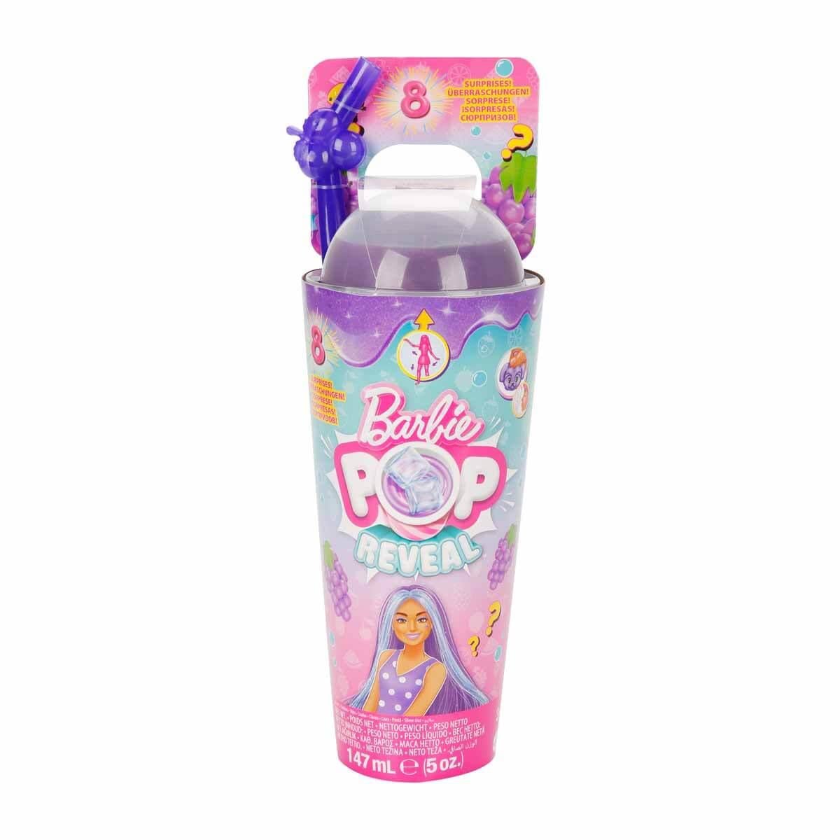 Manken Bebekler, Barbie, Barbie Pop Reveal Meyve Serisi HNW40 HNW44 Grape Fizz
