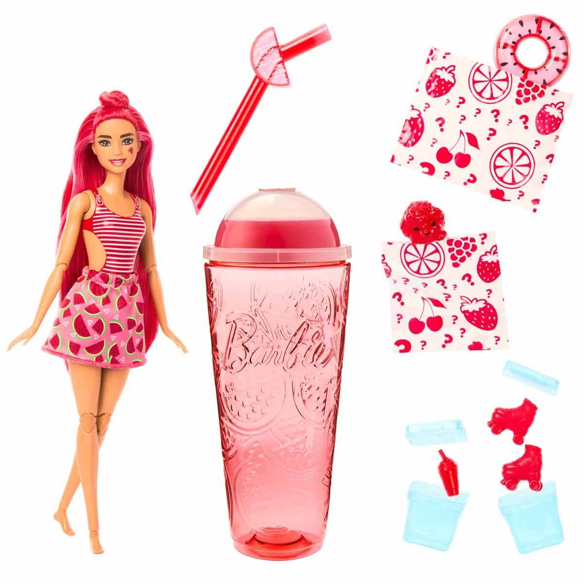 Manken Bebekler, diğer, Barbie Pop Reveal Meyve Serisi HNW40 HNW43 Watermelon Crush