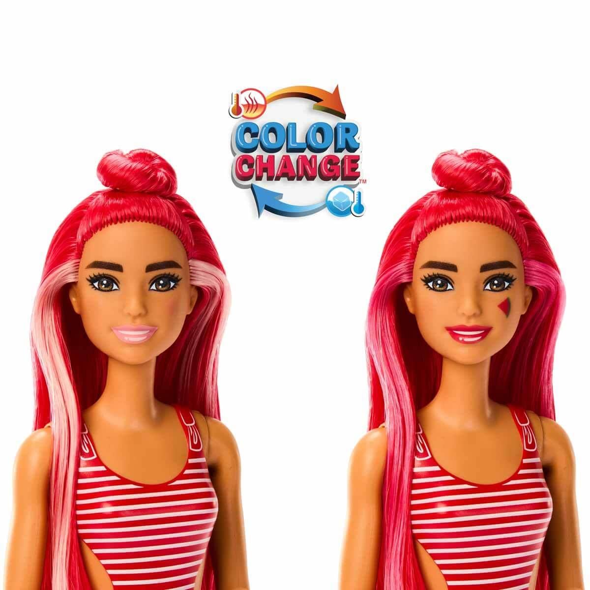 Manken Bebekler, diğer, Barbie Pop Reveal Meyve Serisi HNW40 HNW43 Watermelon Crush