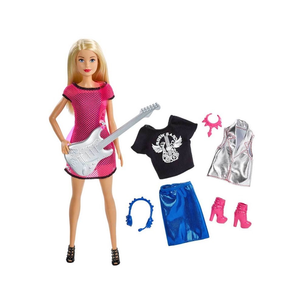 Manken Bebekler, Barbie, Barbie Rockstar Bebek GDJ34