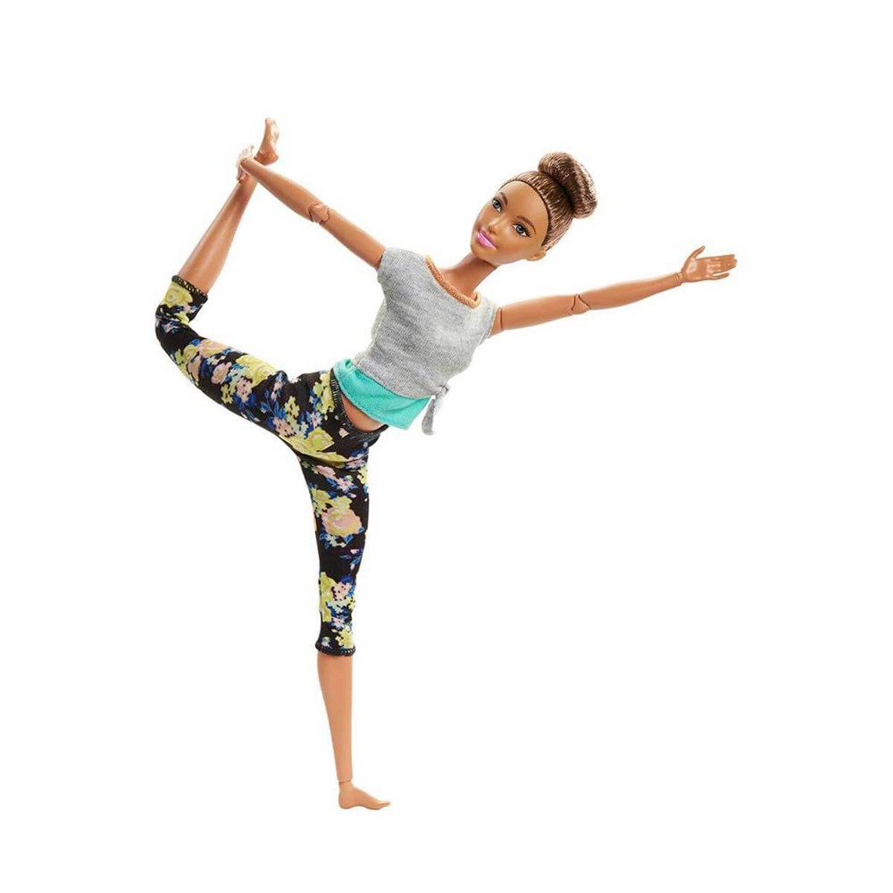 Manken Bebekler, Barbie, Barbie Sonsuz Hareket Esmer FTG82