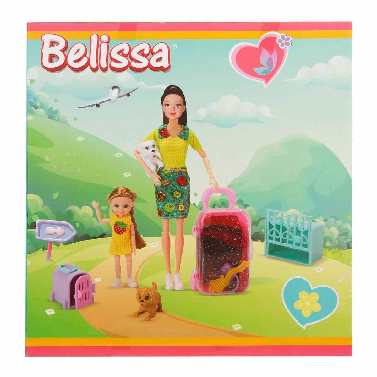Manken Bebekler, Sunman, Belissa ve Annesi Yolculuk Zamanı 30462 Esmer