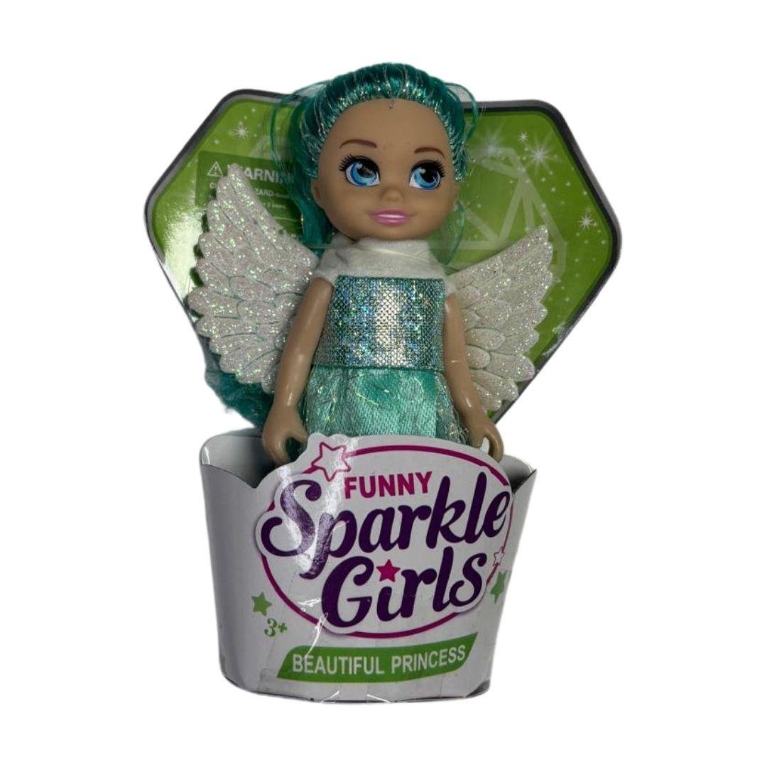 Manken Bebekler, Ceren, CTOY Işıltılı Mini Peri Bebek 74038 Yeşil