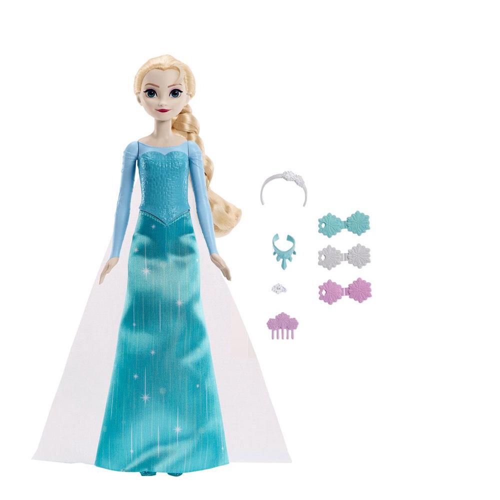 Manken Bebekler, FROZEN, Disney Frozen Karlar Ülkesi Elsa Ve Saç Aksesuarları HMD56