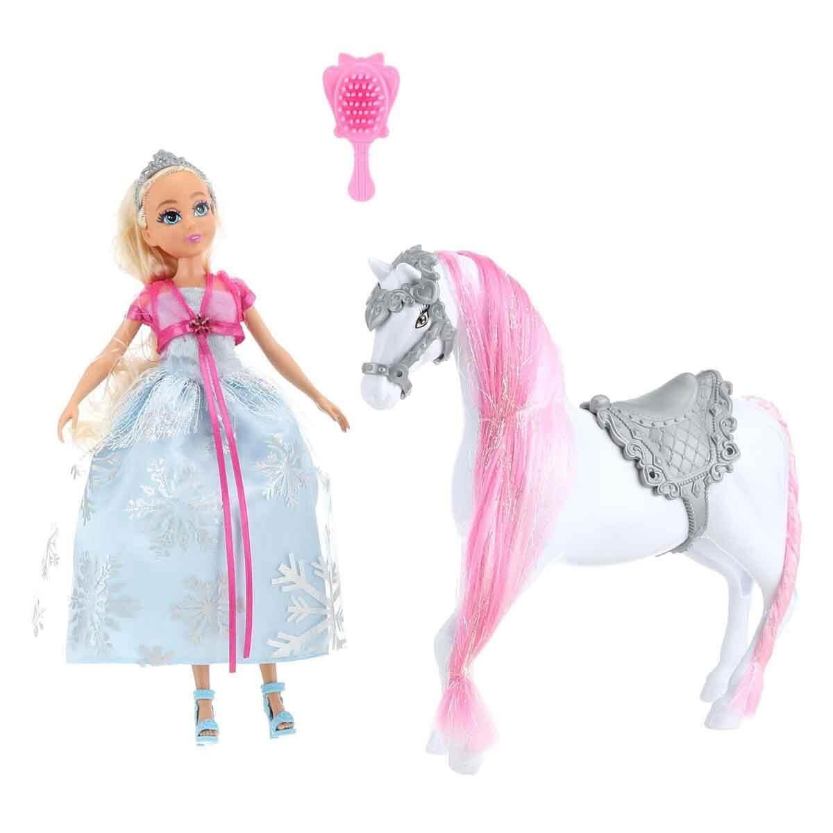 Manken Bebekler, Sunman, Dreameez Prenses Bebek ve Atı Oyun Seti