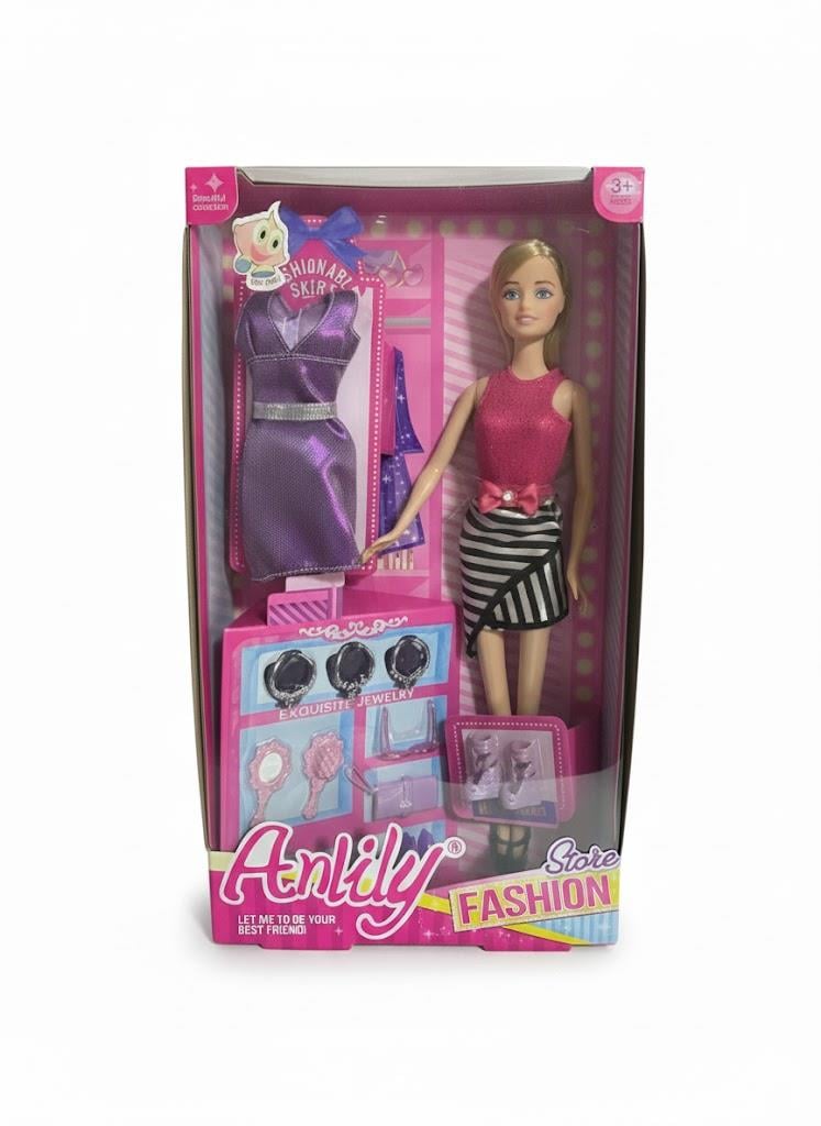 Manken Bebekler, BİRCAN, KUTUDA ANLILIY BEBEK VE GÜZELLİK AKSESUARLARI