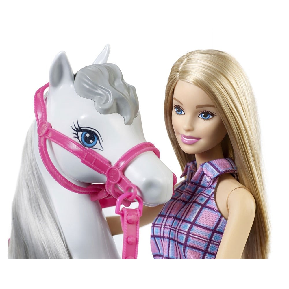 Manken Bebekler, Barbie, Mattel Barbie ve Atı DHB68
