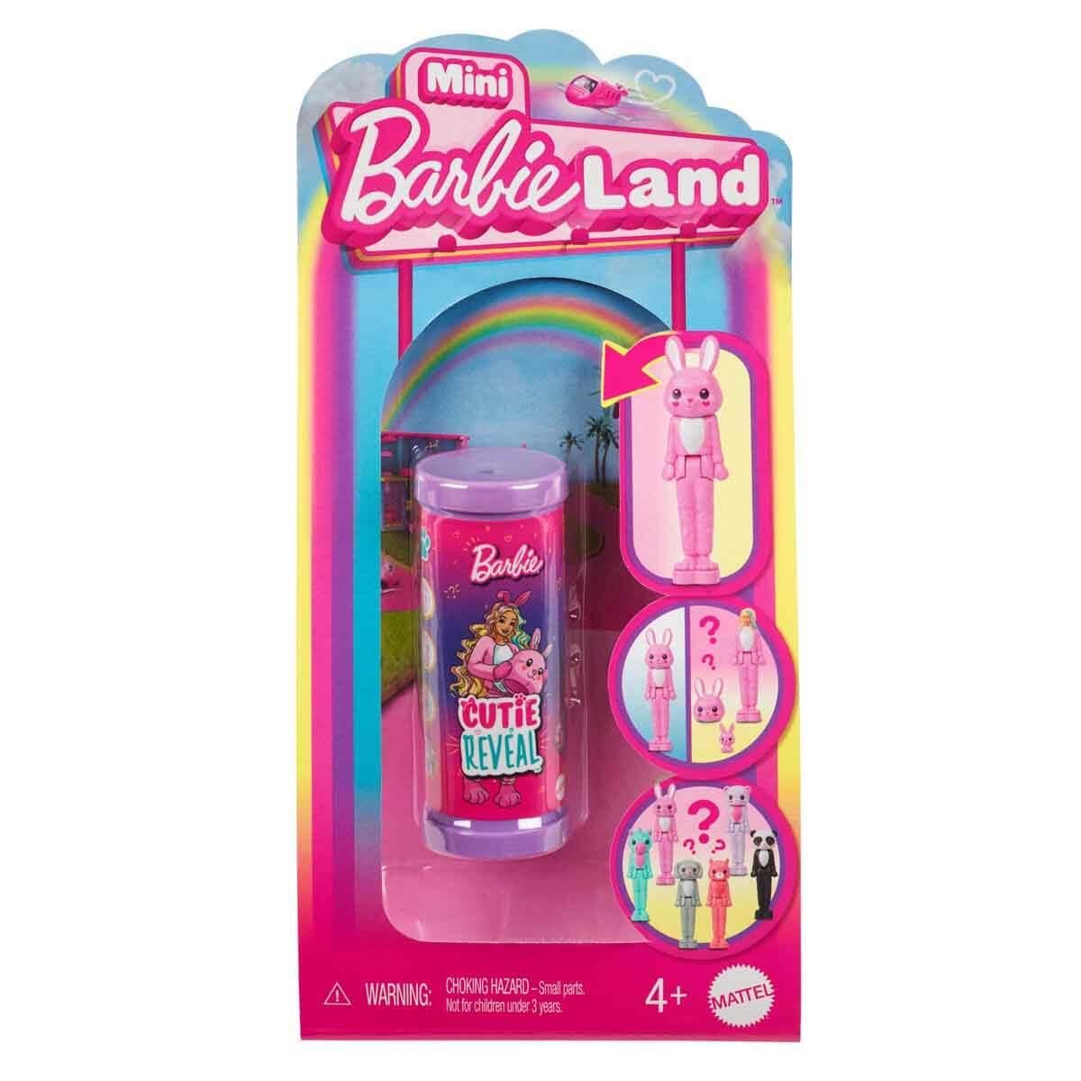 Manken Bebekler, Mattel, Mini BarbieLand Cutie Reveal Sürpriz Paket HYM25