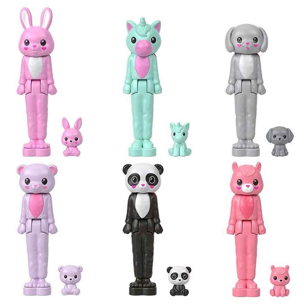 Manken Bebekler, Mattel, Mini BarbieLand Cutie Reveal Sürpriz Paket HYM25