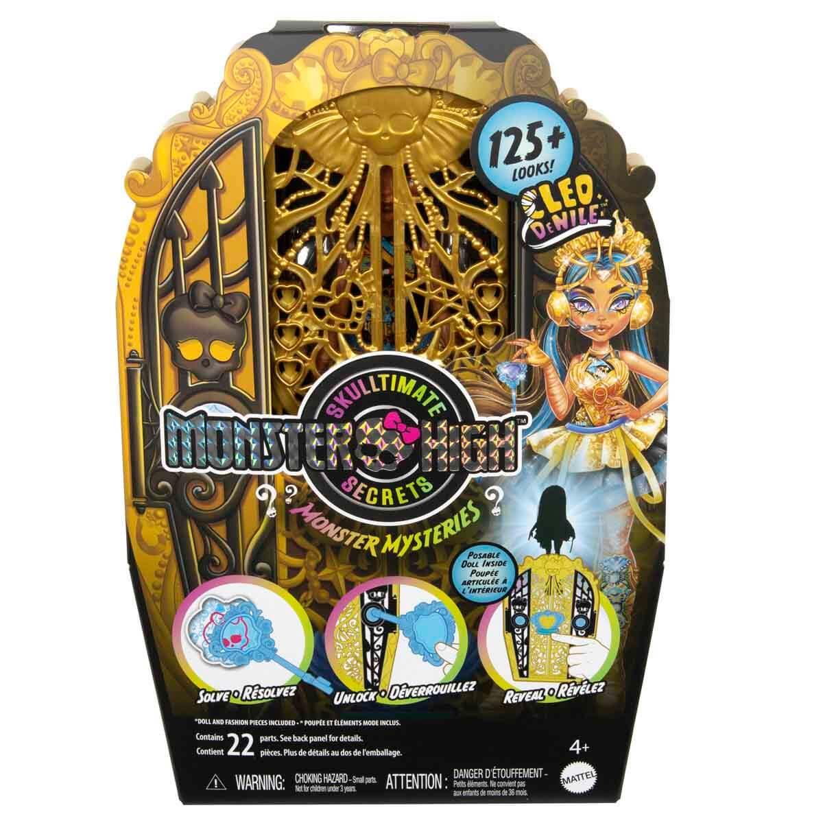 Manken Bebekler, Monster High, Monster Mysteries ile Gizemli Arkadaşlar HYB12 HXH86 Cleo Denile