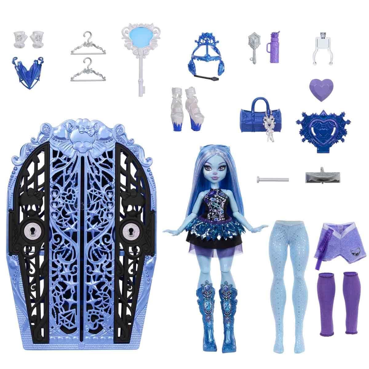 Manken Bebekler, Monster High, Monster Mysteries ile Gizemli Arkadaşlar HYB12 HXH87 Abbey Bominable