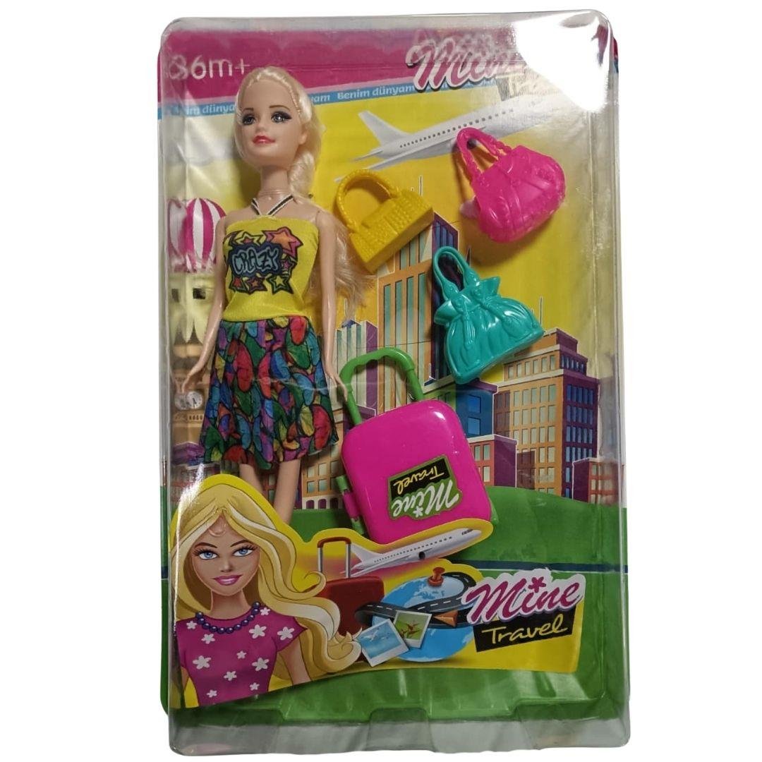 Manken Bebekler, NİZAM PLASTİK, NİZAM Mine Bebek Seyahat Seti 21434 Orji