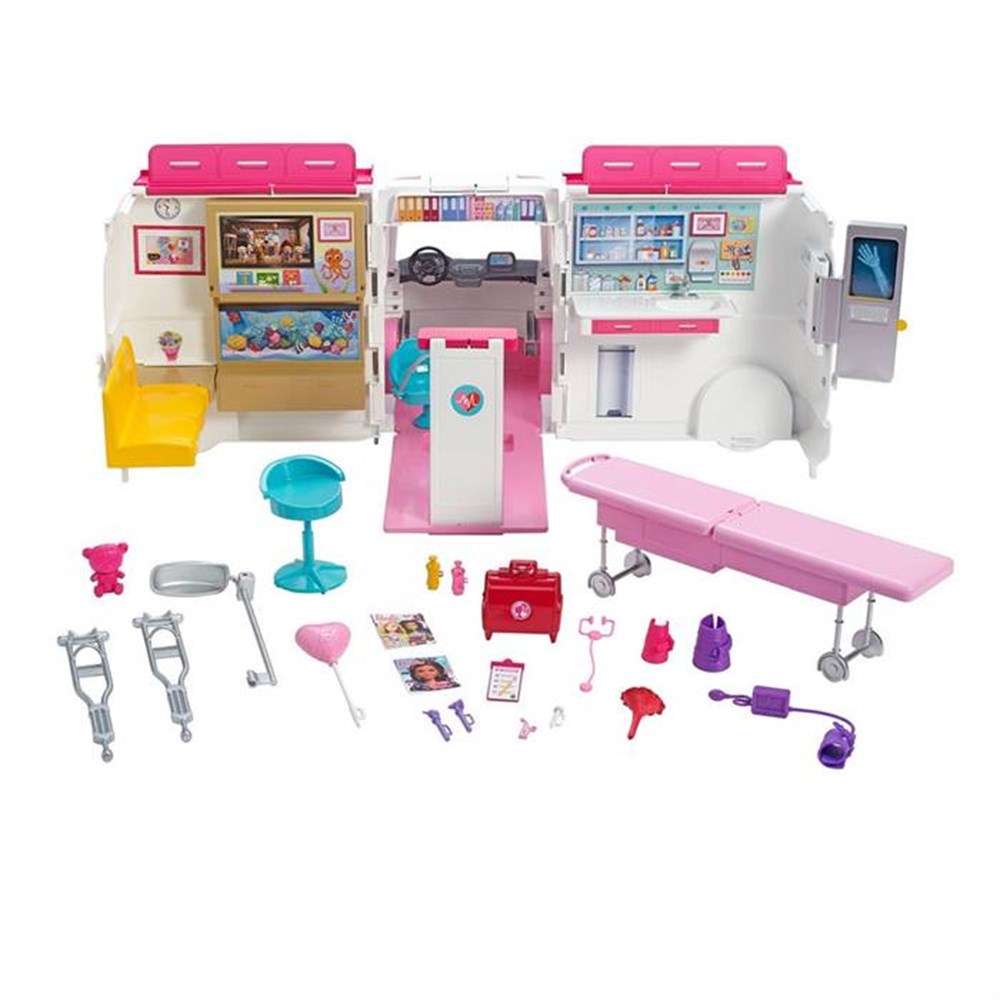 Mattel Barbie'nin Ambulansı FRM19