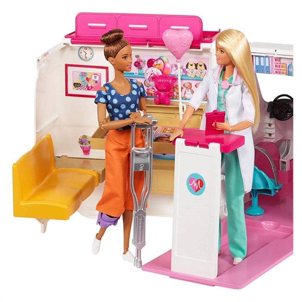 Mattel Barbie'nin Ambulansı FRM19