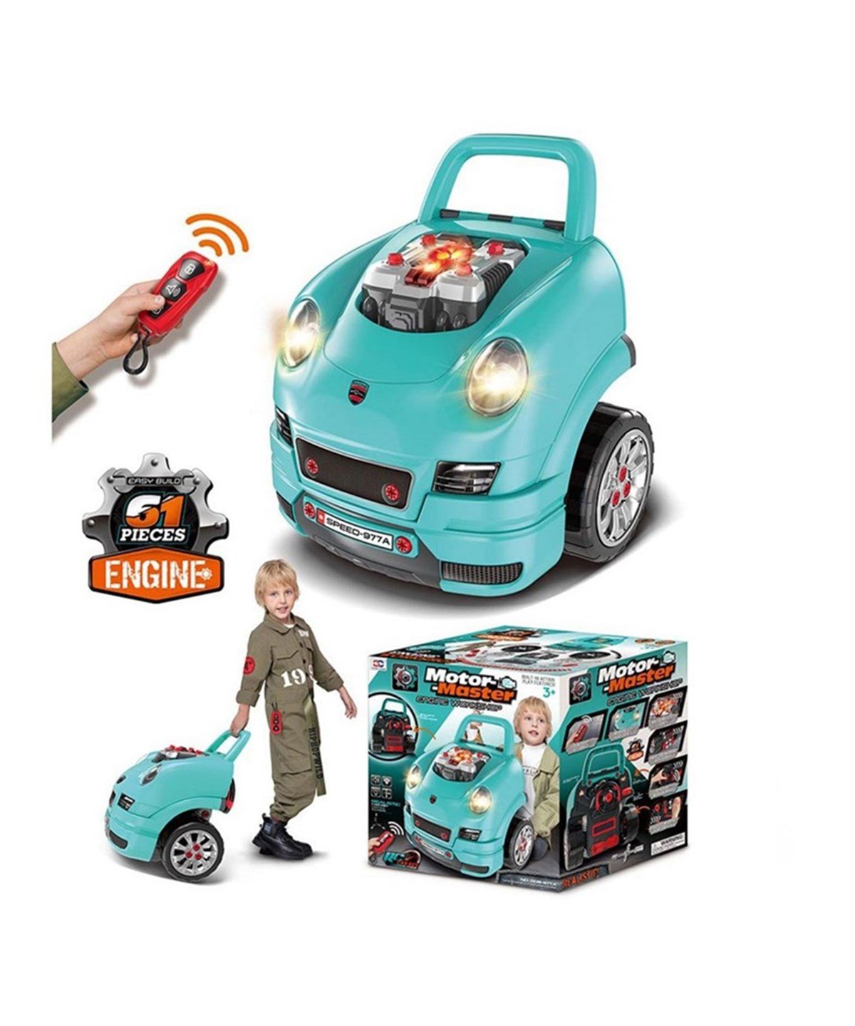 Mesleki Oyuncaklar, Sunman, Motor Master Yeşil Motor Tamir Atölyesi