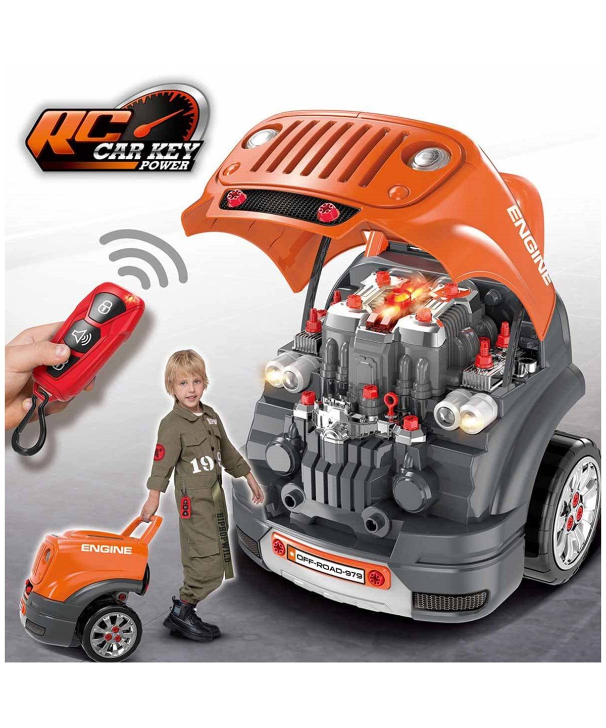 Mesleki Oyuncaklar, Sunman, Sunman Motor Master Turuncu Motor Tamir Atölyesi