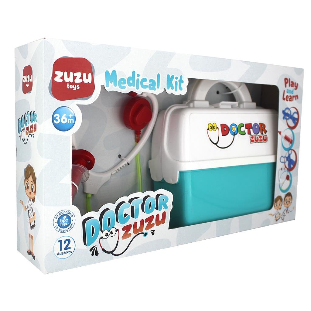Mesleki Oyuncaklar, ZUZU TOYS, Zuzu Toys Doktor Zuzu Kutulu Çantalı