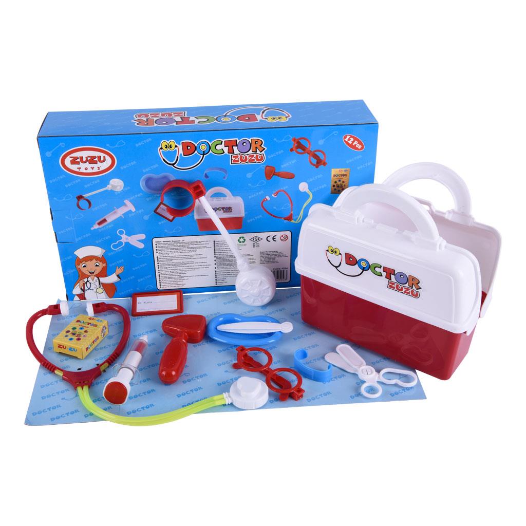 Mesleki Oyuncaklar, ZUZU TOYS, Zuzu Toys Doktor Zuzu Kutulu Çantalı