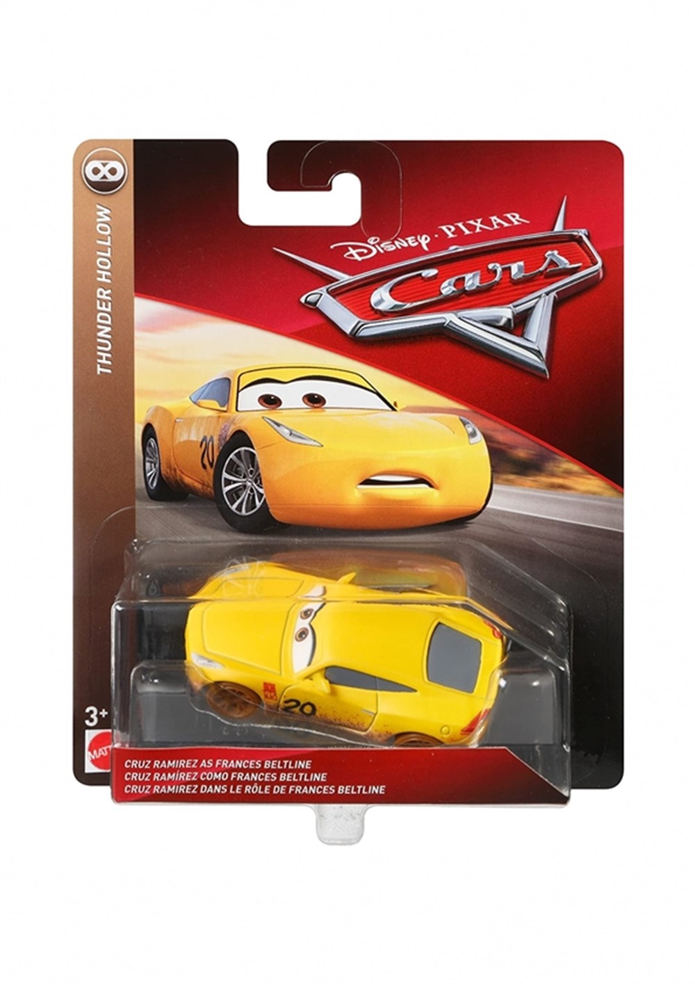 Metal Model Arabalar, Cars, Cars 3 Tekli Karakter Araçlar DXV29 DXV47 Cruz Ramirez As Frances Beltline