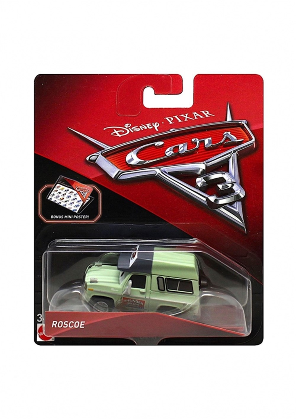 Metal Model Arabalar, Cars, Cars 3 Tekli Karakter Araçlar DXV29 DXV62 Roscoe