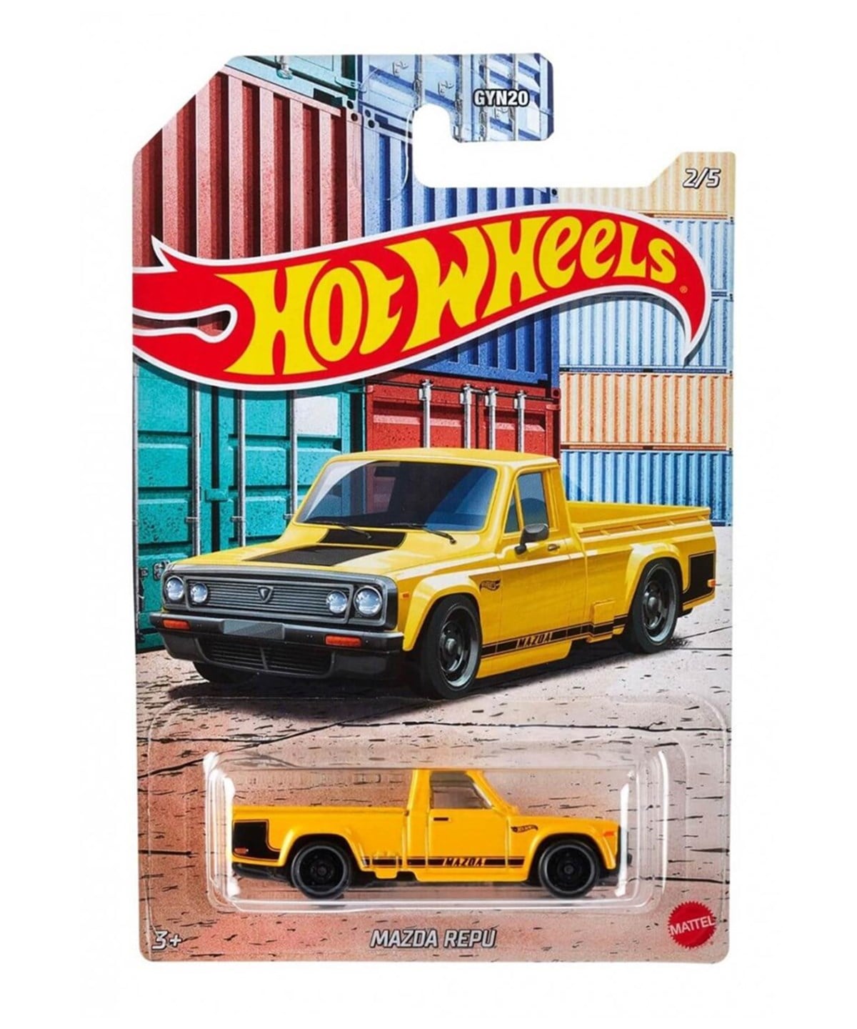 Metal Model Arabalar, Hot Wheels, Hot Wheels Pickup Arabalar GYN20 GRP24 Mazda Repu