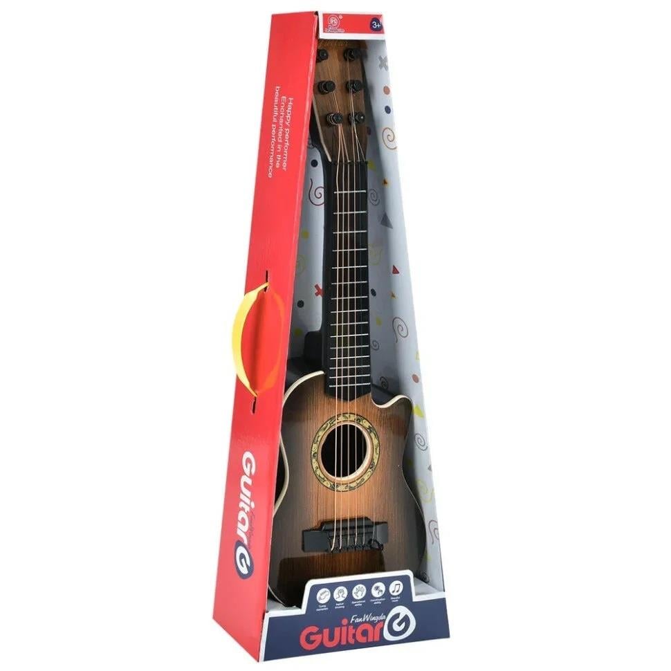 Müzik Aletleri, MEGA OYUNCAK, Klasik Gitarım 58 cm 52809 Koyu Kahve Rengi