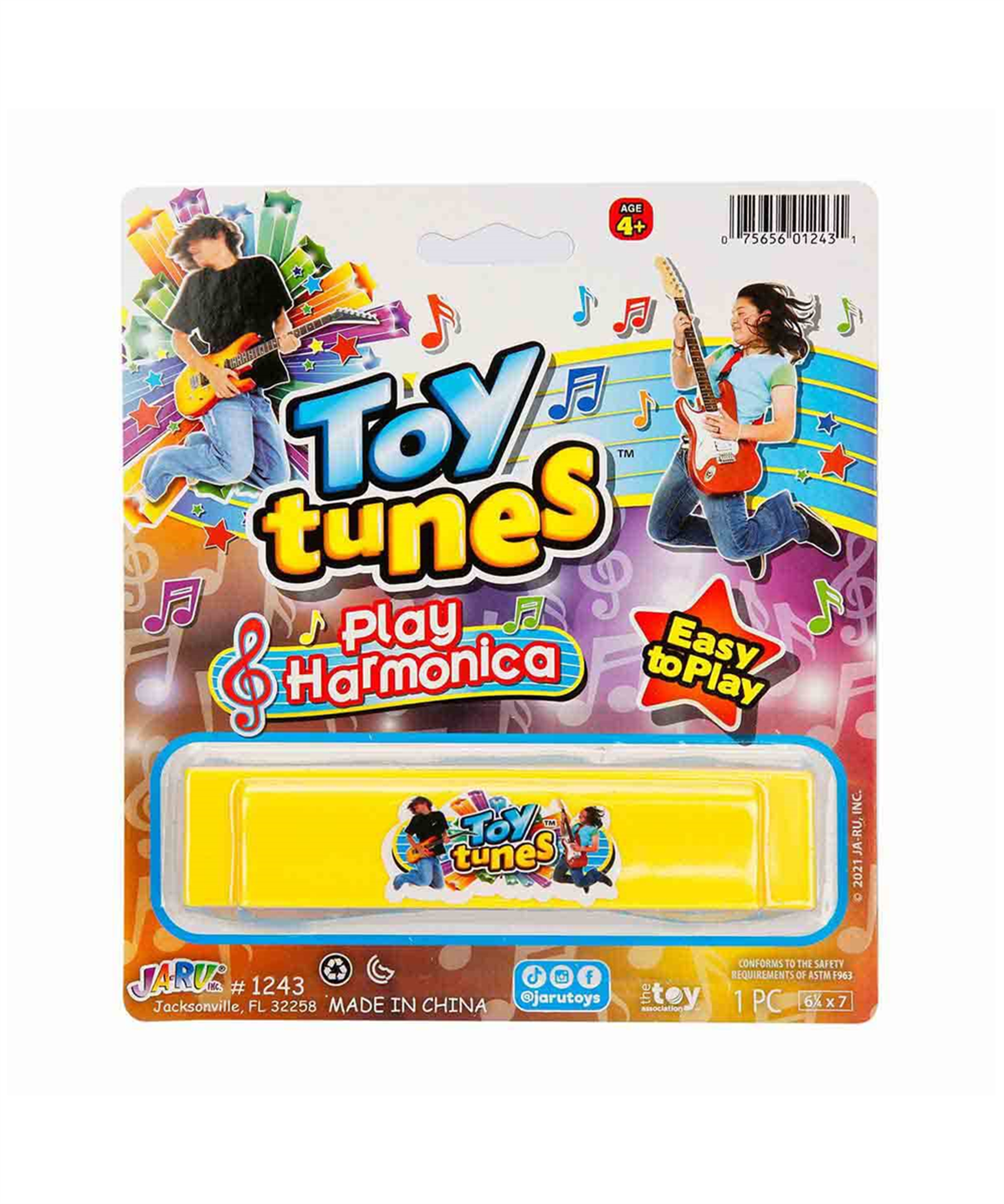 Müzik Aletleri, Sunman, Toy Tunes Harmonika 12431 Sarı