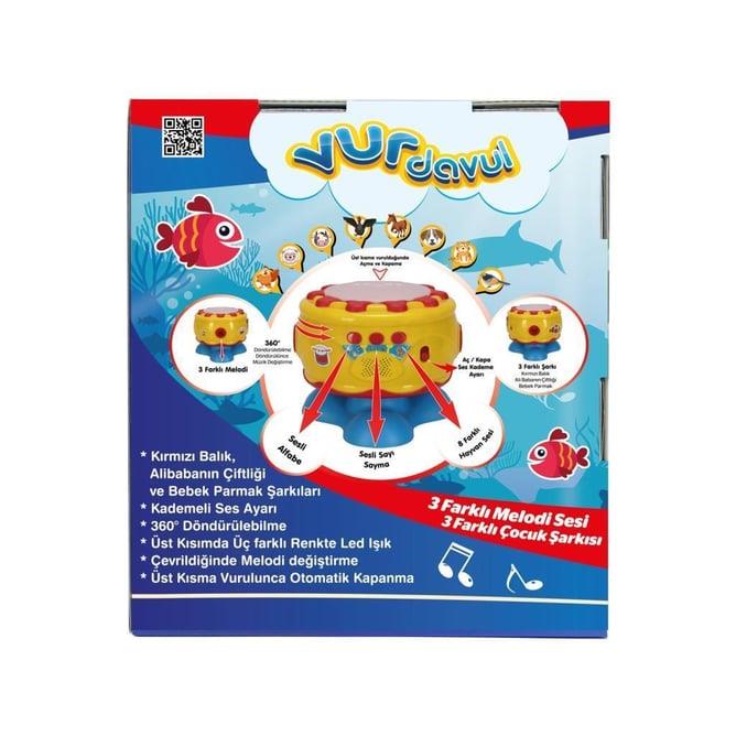 Müzik Aletleri, UJ TOYS, Uj Toys Işıklı ve Müzikli Vurdavul