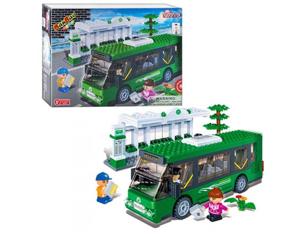 Otobüs Durağı Lego Seti 372 Parça Banbao 8768