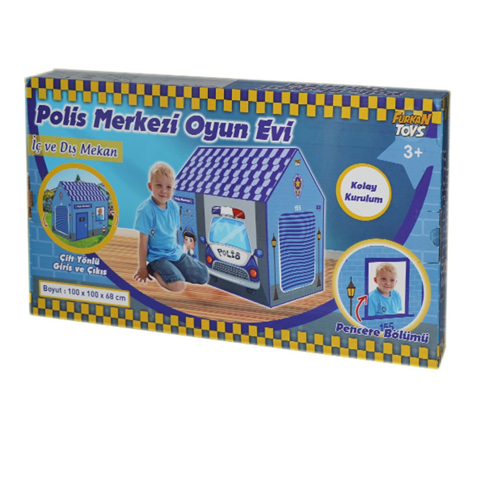 Polis Merkezi Oyun Evi Çocuk Oyun Çadırı