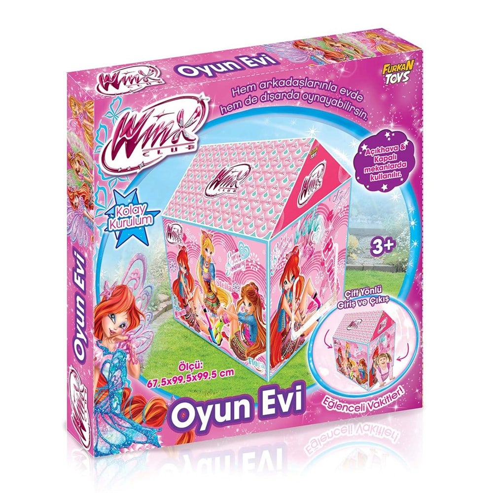 Winx Club Oyun Evi Kız Çocuk İç ve Dış Mekan