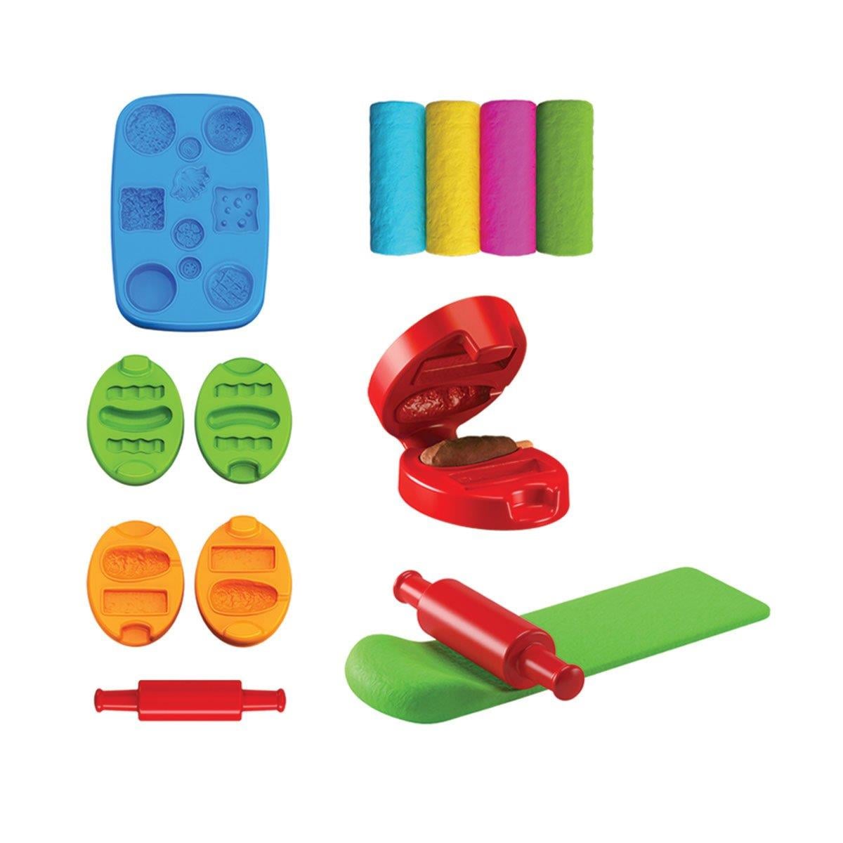 Oyun Hamuru ve Slime, Dede, Art Craft Hamburger Oyun Hamuru Seti