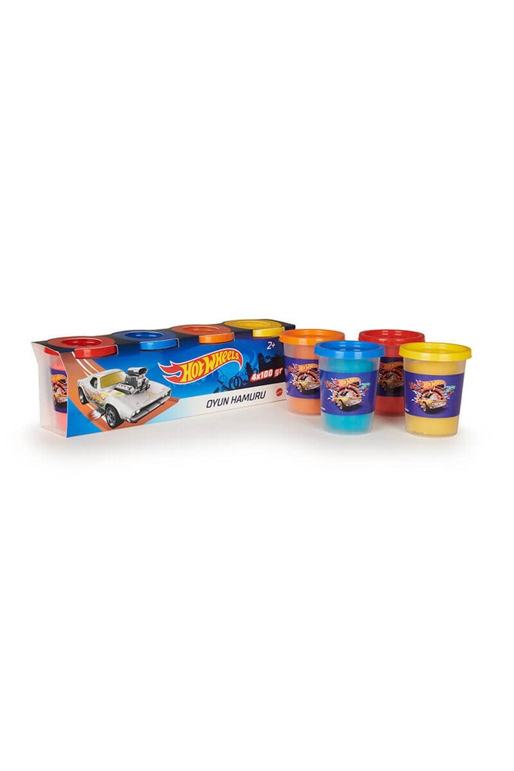 Oyun Hamuru ve Slime, Barbie, Hot Wheels Oyun Hamuru 4'lü Paket GPN19