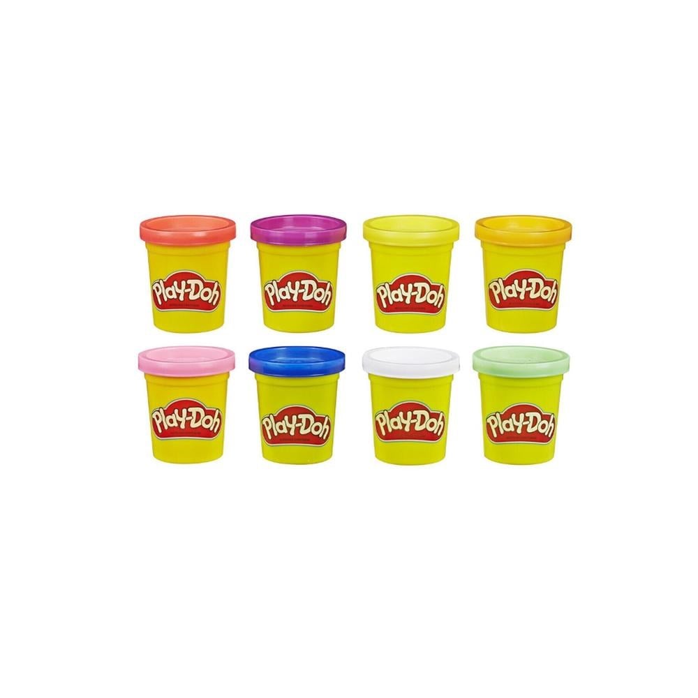 Oyun Hamuru ve Slime, Play-Doh, Play Doh 8li Hamur Gökkuşağı Renkleri E5044 E5062