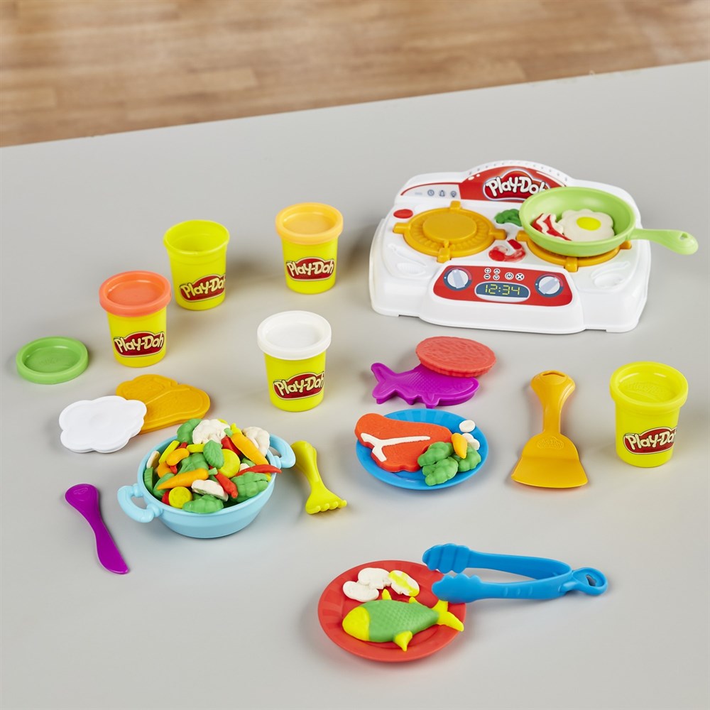 Oyun Hamuru ve Slime, Play-Doh, Play Doh Cızz Bızz Ocak Oyun Hamuru Seti B9014