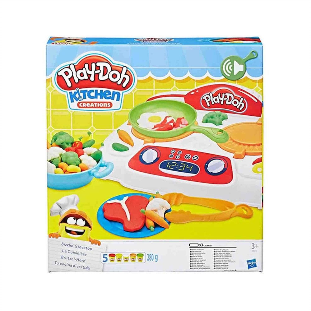 Oyun Hamuru ve Slime, Play-Doh, Play Doh Cızz Bızz Ocak Oyun Hamuru Seti B9014