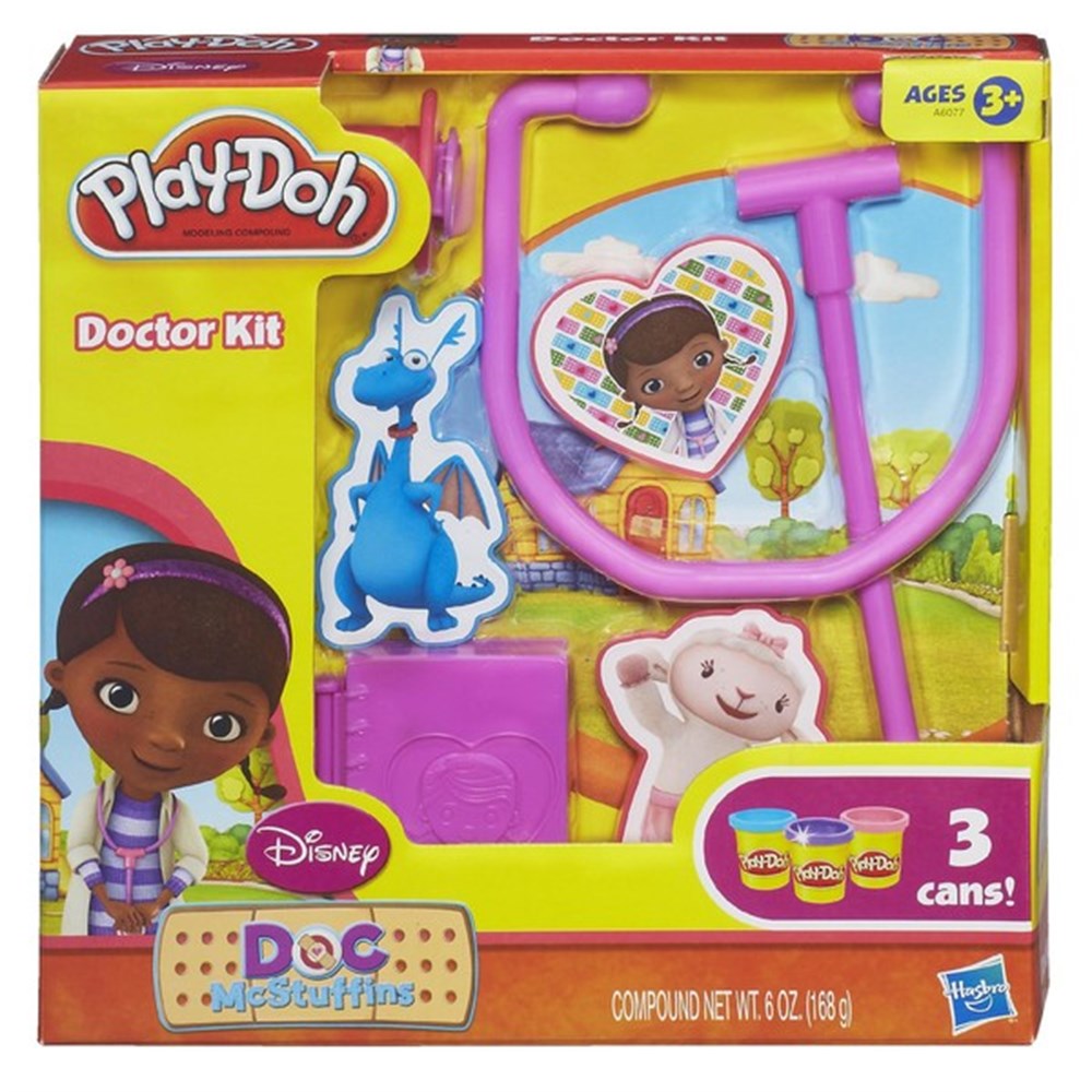 Oyun Hamuru ve Slime, Play-Doh, Play Doh Disney Dr. Dottie ve İlaçları Oyun Hamuru Seti A6077