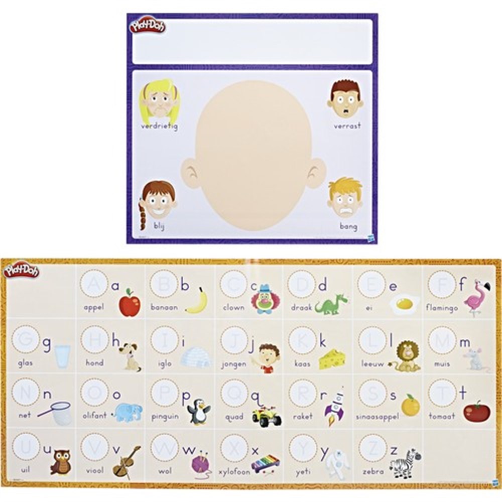 Oyun Hamuru ve Slime, Play-Doh, Play-Doh Harfleri Ve Kelimeleri Öğreniyorum Oyun Hamuru Seti B3407